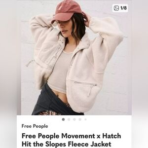 Free People X Hatch Hit The Slopes Jacket. NWT.